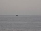 USS Hartford on their way down